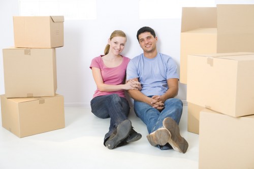 Professional team preparing piano removals in Holloway