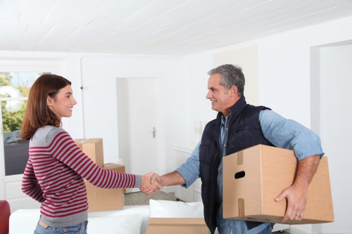 House removal service helping a family relocate in Holloway