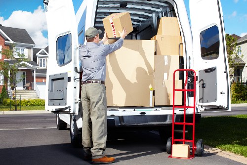 Secure packing materials used for removals in Holloway