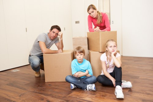 Careful packing and loading during a local move in Holloway