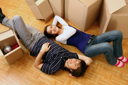 Sustainable moving and recycling commitment in North London