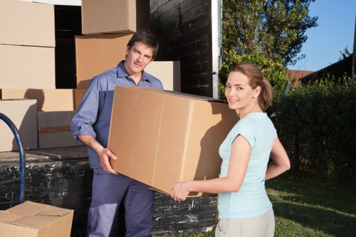 Van service supporting a house or office move near Holloway