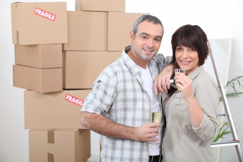 Transporting furniture and boxed goods safely